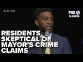 Baltimore residents skeptical of mayor's crime claims as drug dealers still plague streets