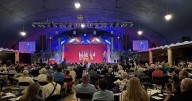 Democratic Iowa U.S. Senate candidates make their pitches during annual party fundraiser