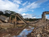 Luego del Colapso del Puente en el Río Ariporo, la próxima semana se habilitará paso a vehículos