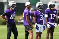 Here’s a look at the Vikings’ unofficial depth chart