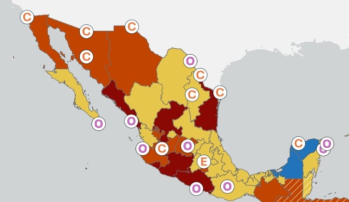 Guanajuato en alerta de viaje de EEUU a 30 estados de México, por “terrorismo” y “delincuencia”