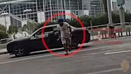 Bodycam video released after machete-wielding suspect fatally shot by police in downtown LA
