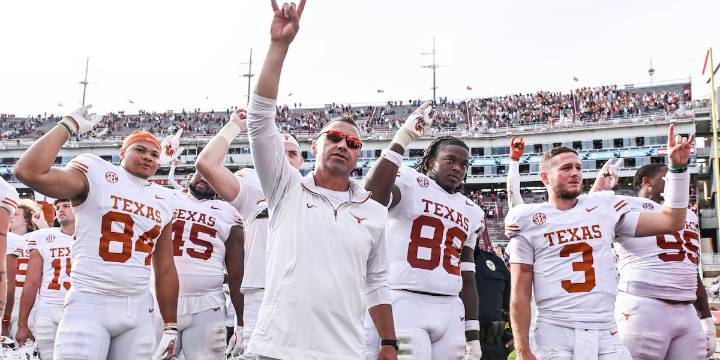 Texas is No. 1 in preseason AP Top 25 for first time, edging Penn St, Ohio St; 10 SEC teams ranked