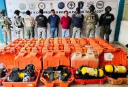 Caen dos «piratas» por robo a plataforma de Pemex en Campeche; recuperan 30 equipos sustraídos y aseguran embarcación