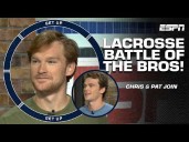 BROTHERS BRAWL 🥍 Chris and Pat Kavanaugh join Get Up before facing off in the PLL West Semifinals 🔥