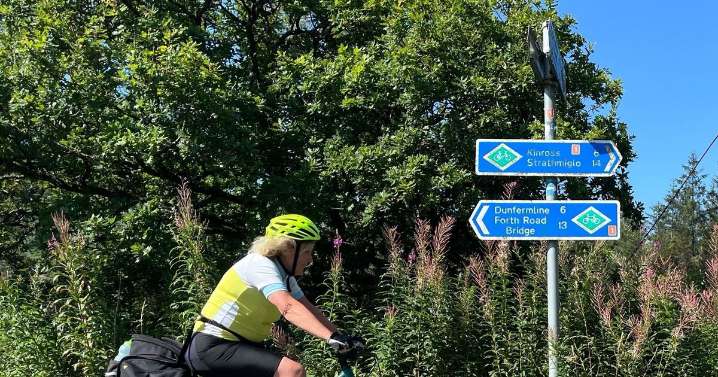 70-year-old gran saddles up for 1000-mile charity cycle from Land's End to John O' Groats