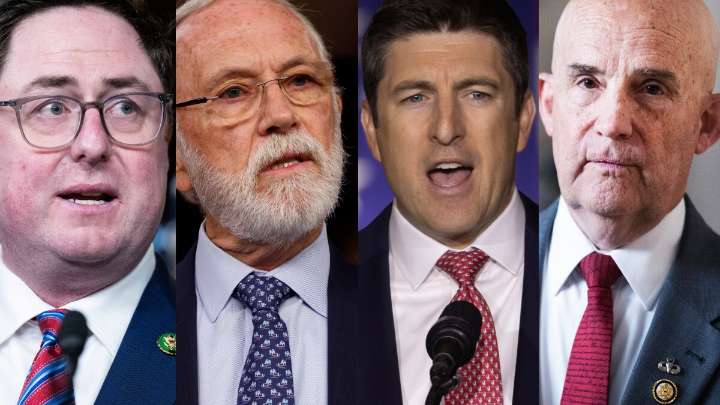 As Republicans face voters during tense town halls, it's about sticking to the script