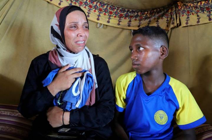Fans and family honour 'Palestinian Pele' killed in Gaza
