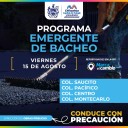 Atenderán Municipio con bacheo cuatro zonas este 15 de agosto