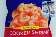 More frozen shrimp recalled for possible radioactive contamination