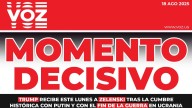 Portada 18 de agosto 2025