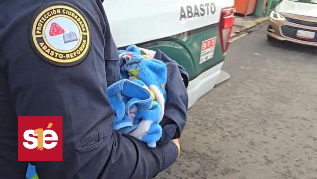 Hallan a recién nacido abandonado en baño público del Metro