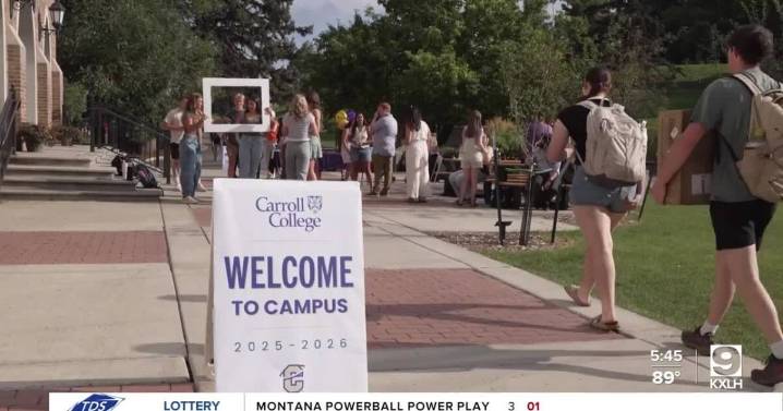 Saints head back to class at Carroll College