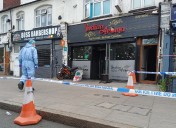 Boy, 15, and man, 54, arrested after ‘arson attack’ on east London restaurant