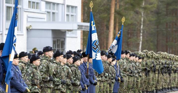 Swastikas remain on some flags in Finland's air force, but are on the way out