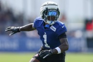 Report: Giants WR Malik Nabers resting his back