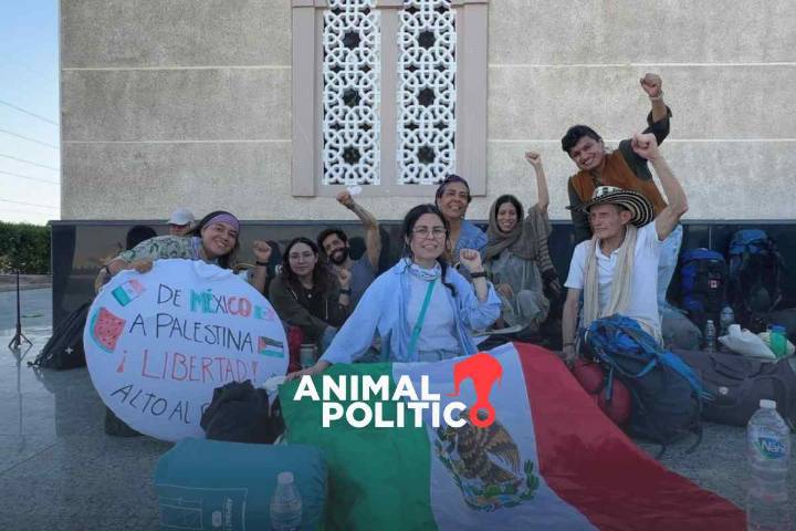 Mexicanos se unen a flotilla internacional para llevar ayuda humanitaria a Gaza