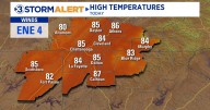 Warmer temperatures on the way heading into Labor Day weekend