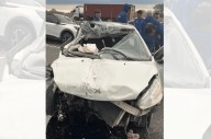 Se salvó de milagro: un futbolista de Rosario Central chocó contra un camión y fue hospitalizado