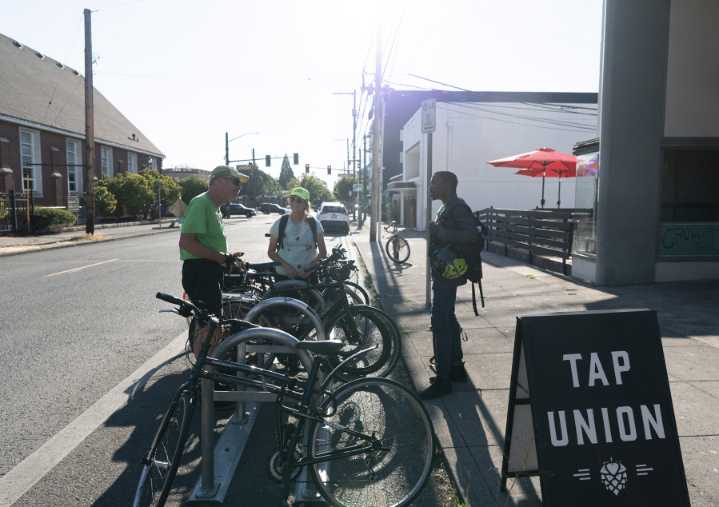 Forget the Hatfields and McCoys; in Vancouver, it’s the cars and the bikes