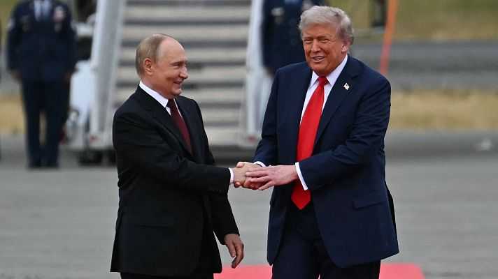 Trump y Putin se reúnen en Alaska