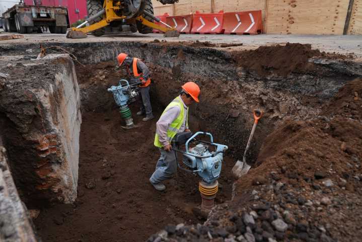Se trabaja 24/7 para reparar socavón: Clara Brugada