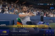 El US Open se sale de control con cinco minutos surreales
