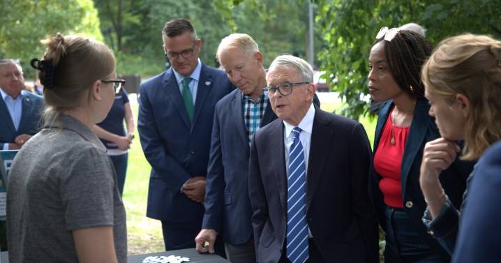 DeWine, officials celebrate big step toward removal of Gorge Dam between Cuyahoga Falls, Akron