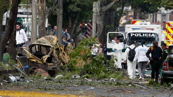 Atentado en base aérea de Colombia deja 5 muertos