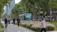 El uso de los carriles bici crece un 17% en el último año en Barcelona