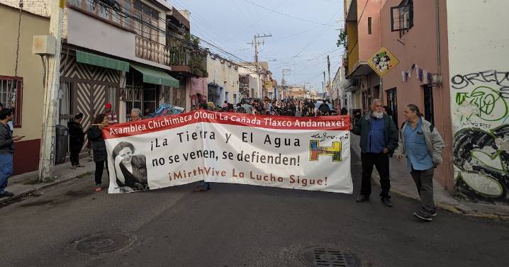 Realizan marcha contra la gentrificación en San Francisquito