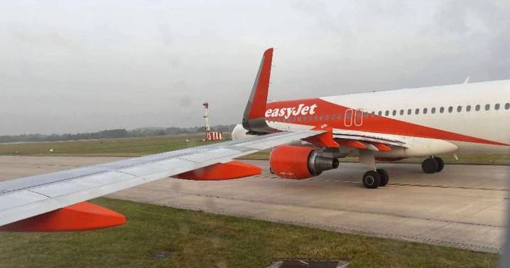 Flights at Manchester Airport stopped as two easyJet planes collide on runway