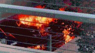 Car catches fire in parking deck in downtown Little Rock near Arkansas Capitol