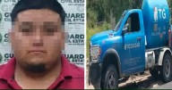 Aseguran pipa, con 2 mil litros de gas LP