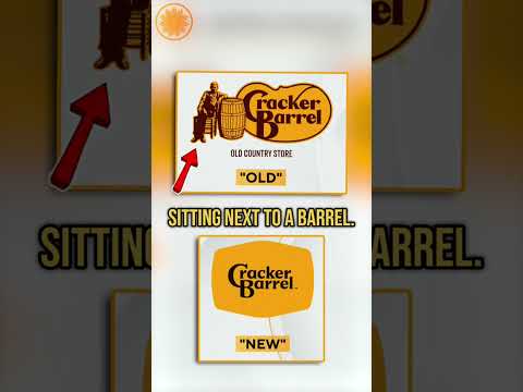 Cracker Barrel facing major backlash for logo change #shorts