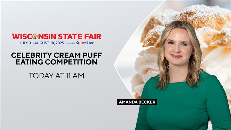 CBS 58's Amanda Becker to participate in State Fair Cream Puff eating contest