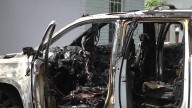 SUV scorched after catching on fire in Lauderhill: Officials