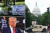 DC protesters clash with cops over local checkpoint after Trump's federal takeover