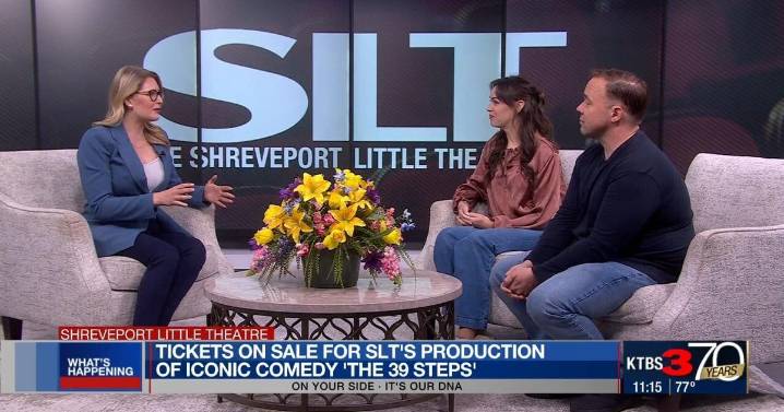 Shreveport Little Theatre’s ‘The 39 Steps’ opens Sept. 5; tickets on sale now