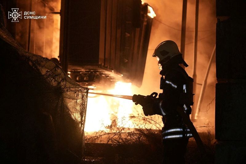 Russia hits Ukrainian energy facilities across six regions, officials say