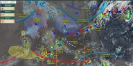 Prevén lluvias fuertes en Tamaulipas por ingreso de aire húmedo