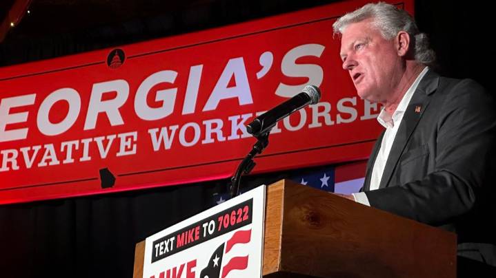 Mike Collins argues he can unite Georgia GOP in challenge to Democratic US Sen. Jon Ossoff