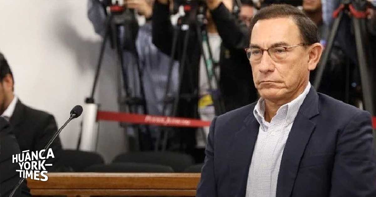Poder Judicial dicta 5 meses de prisión preventiva contra expresidente Martín Vizcarra