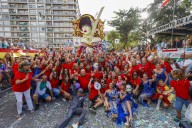 El Grupo Pejino gana por partida doble la Batalla de Flores 2025