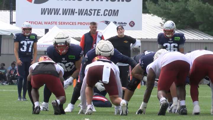 Big Names, Big Plays, Bloody Coach: Patriots Improve in Joint Practice with Commanders