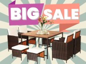Costway patio dining set: Save $960 during Target's Labor Day sale