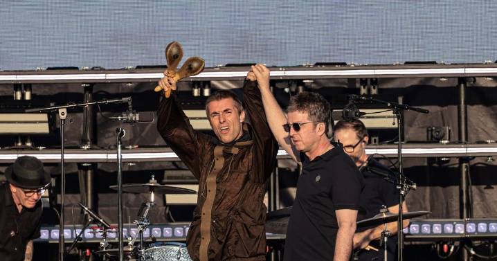 Three arrested at Oasis gig over 'assault, drugs and abuse'