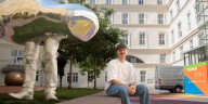 Ola de calor en Viena inspira una intervención artística sobre el asfalto y reduce la temperatura del suelo
