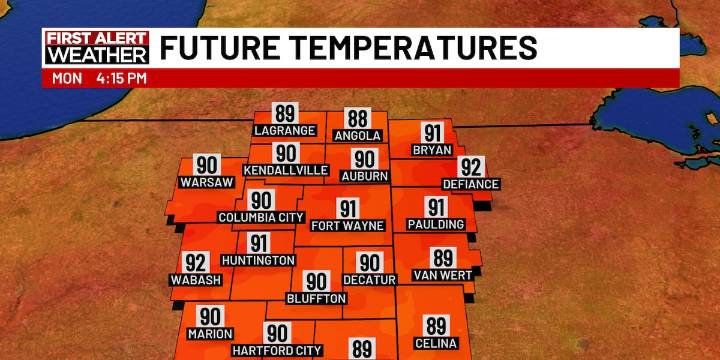 First Alert Forecast: Staying hot this week