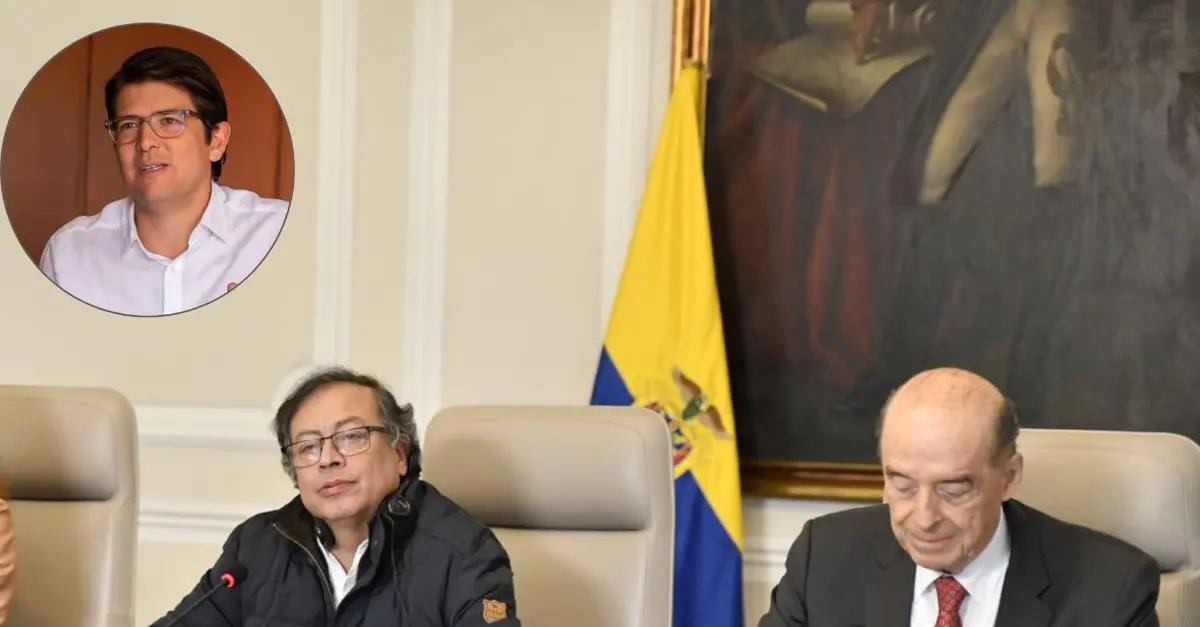 Sin pruebas, Petro denuncia que Álvaro Leyva habría instigado el asesinato de Miguel Uribe Turbay